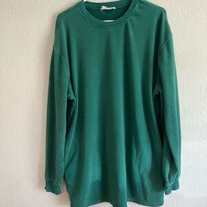 Double zero sweat shirt dress